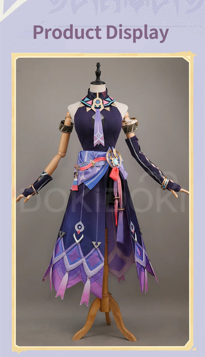 Citlali Cosplay Costume Game Genshin Impact DokiDoki-R Natlan Women Dress Citlali Headwear Cosplay Costume Halloween