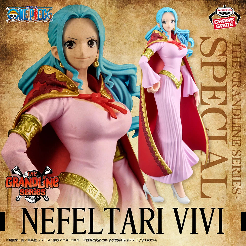 Banpresto One Piece DXF The Grandline Series Nefeltari Vivi 18cm PVC Model