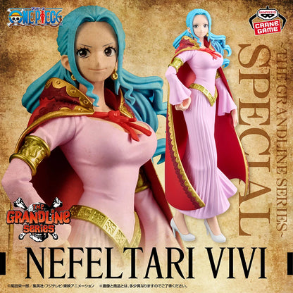 Banpresto One Piece DXF The Grandline Series Nefeltari Vivi 18cm PVC Model