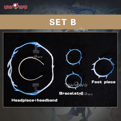 IN STOCK UWOWO Cartethyia Cosplay Game Wuthering Waves Cartethyia Cosplay Costume Cartethyia WuWa Cosplay Halloween Costume