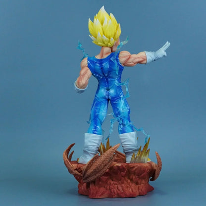 31.5cm Anime Dragon Ball Majin Vegeta PVC Action Figure Statue Desktop Ornament Model Toy Gift