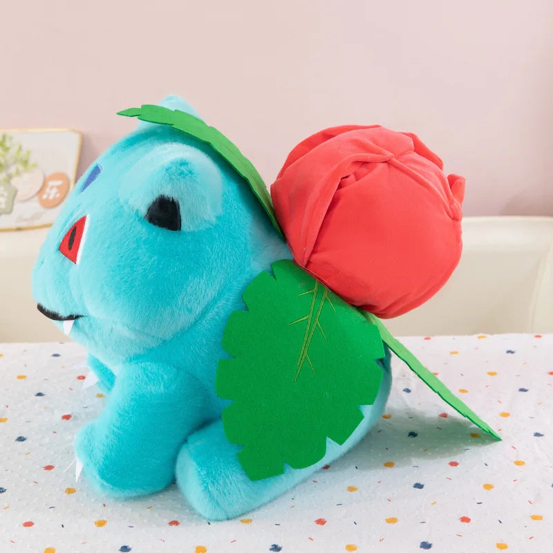 45CM Pokemon Bulbasaur Plushies Cartoon Anime Peluche Kawaii Comfortable Soft Doll Children Cushion Room Decoration Toy Gift
