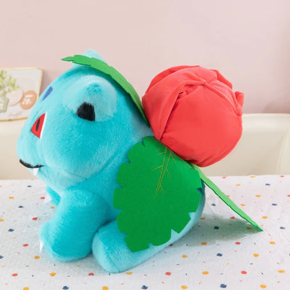 45CM Pokemon Bulbasaur Plushies Cartoon Anime Peluche Kawaii Comfortable Soft Doll Children Cushion Room Decoration Toy Gift