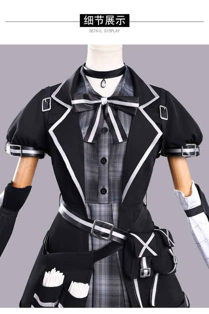 Game Magical Girl Witch Trials Nanoka Kurobe Cosplay Costume Wig Uniform Hat Headwear Halloween Party for Women Girls Carnival