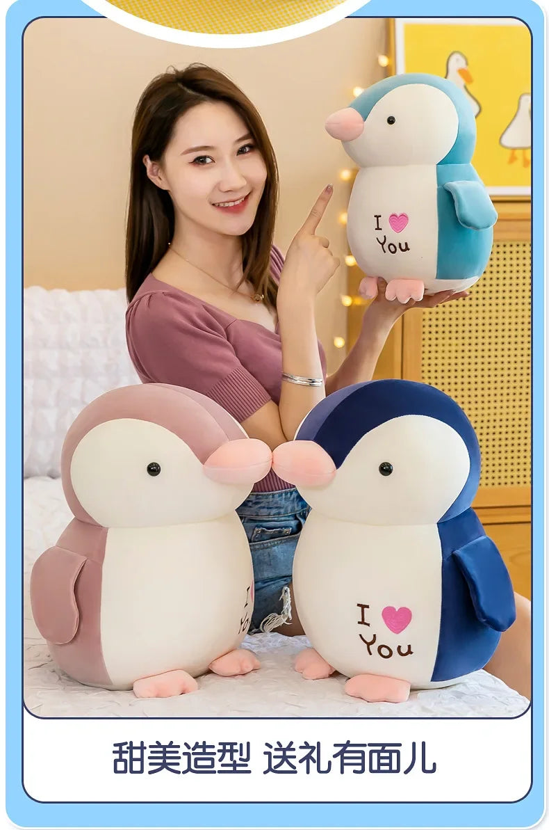 Cute Little Penguin Plush Toy Doll Girl Gift Children Cute Toy Children's Toys Gifts Plushie Stuffed Toys Animal Patung Dolls