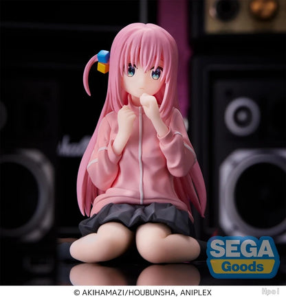 8cm Bocchi the Rock Hitori Gotoh Anime Figure Kawaii Sitting Melancholy Girl Action Figures PVC Adult Collection Model Doll Toys