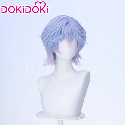 IN STOCK MIKUOO Mikuu Wig Game Cosplay DokiDoki Men 35cm Short Hair Rabbit Hole Men Ver Free Wig Cap