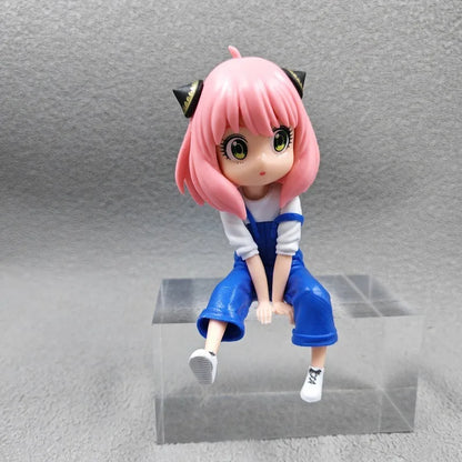 Manga Spy Family Action Figure Sport Student Forger Anya Model Cute Football Figurine Toy PVC Collectible Ornament Birthday Gift