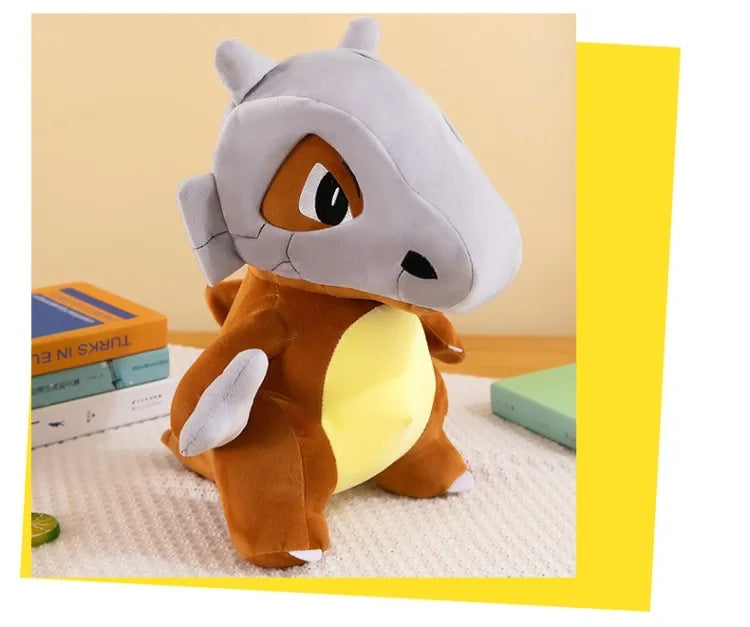 80cm Super Big Size Pokemon Cubone Anime Plush Stuffed Doll Plush Animal Comfortable Soft Doll Children Birthday Gift Anime Toy