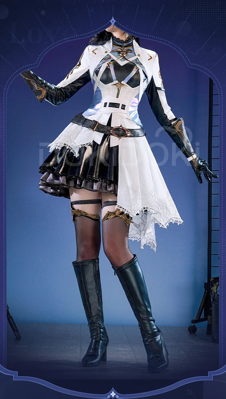 IN STOCK Refulgent Path Heroine Cosplay Costume Game Love and Deepspace DokiDoki-SR Female Uniform Costume Shen Xinghui Xavier