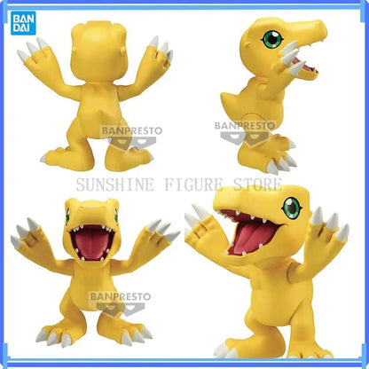 Bandai Original In Stock Digimon Adventure Anime Figure Sofvimates Agumon Action Figure Model Ornaments Boxed Toys Gifts
