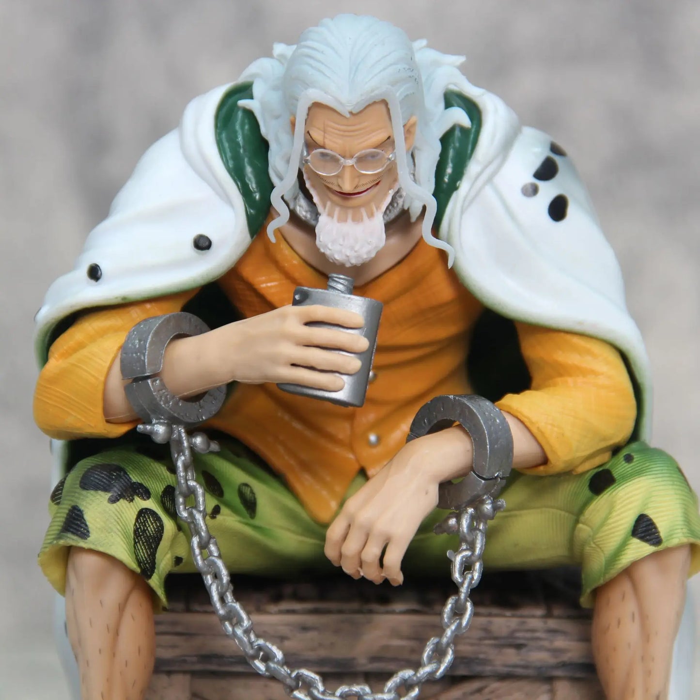 15cm Anime One Piece Silvers Rayleigh Action Figures Pvc Model Statue Room Collection Decoration Ornament Toys Birthday Gifs