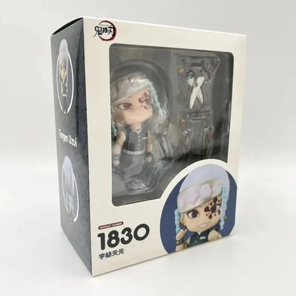 Tomioka Giyuu Anime Demon Slayer:Kimetsu no Yaiba Figurine Tokitou Muichirou Action Figures PVC q-version Collection Model Toys