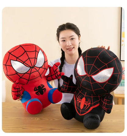 Spider Man Plush Dolls Toys 25/35/45CM Marvel Figure Model Plushies Stuffed Doll Home Room Decor Peluche Pillow Birthday Gifts