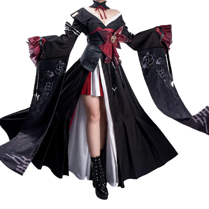 PRE SALE UWOWO Game Genshin Impact Baal Raiden Shogun Detective Fanart Casual Cosplay Costume S-3XL Halloween Costume