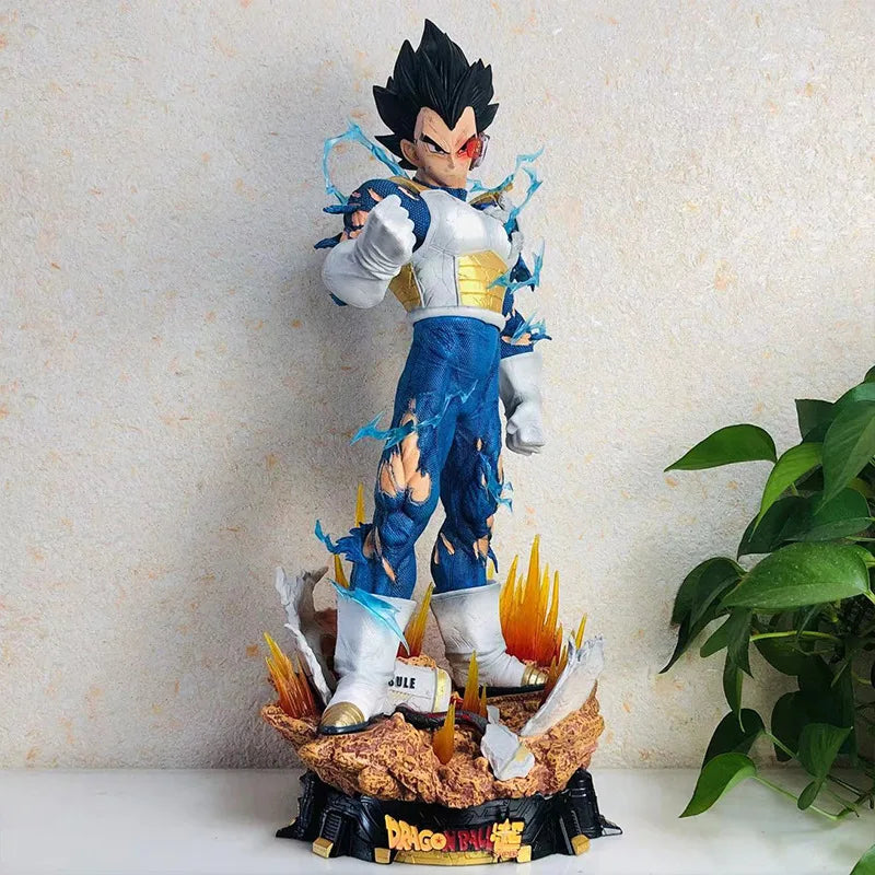 23cm Dragon Ball Anime Figures Demonize Vegeta Super SaiyanPvc Model Statue Doll Collection Decoration Ornaments Toys Gift