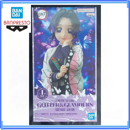 In Stock Original BANPRESTO GLITTER&GLAMOURS Demon Slayer Shinobu Kocho Figure Anime Model Genuine Boxed Toy