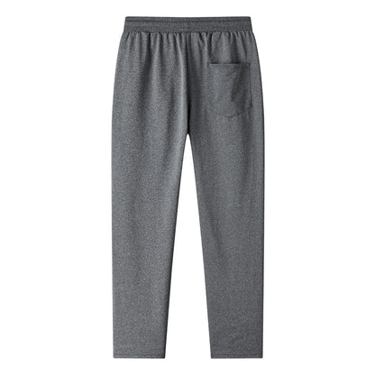 Chrlck Men’s Tight Sweatpants Straight Jogging Pants Casual Sport Running Trousers Spring Summer