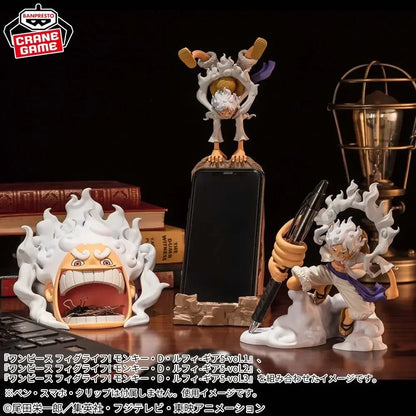 BANPRESTO Fig Life Gear 5 Monkey D Luffy Figure Anime One Piece Model Genuine Boxed Toy