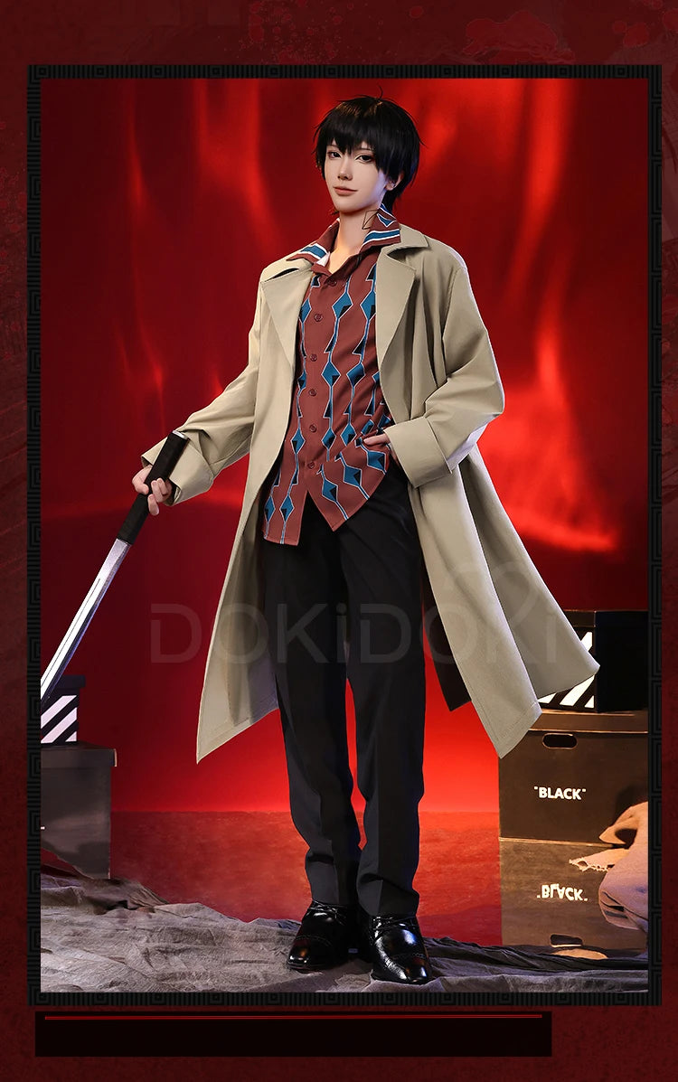 IN STOCK Yoichi Nagumo Cosplay Costume Anime DokiDoki-SR Men Uniform Costume Windbreaker Yoichi Nagumo Cosplay