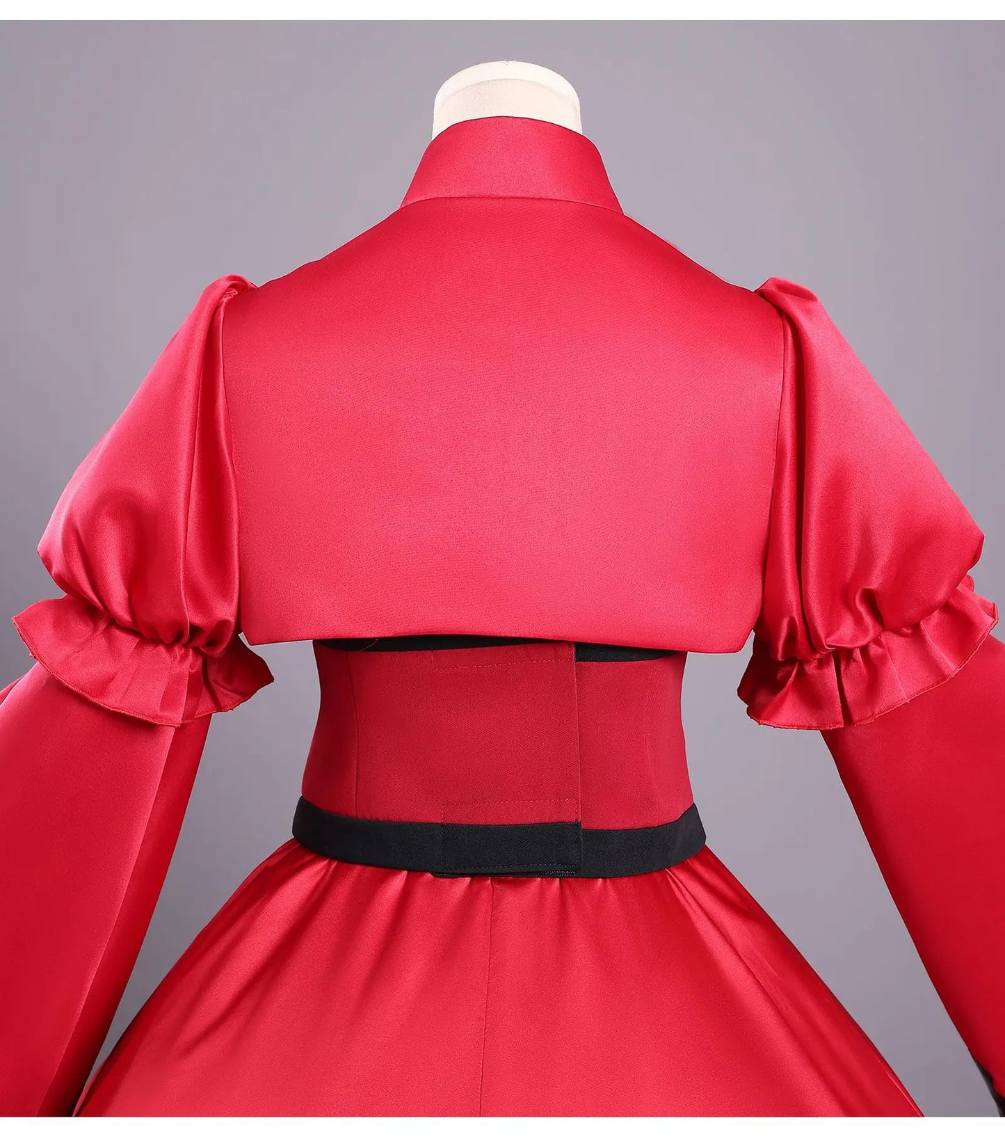 Anime The Holy Grail of Eris Scarlett Castiel Cosplay Costume Dress Headwear Earrings Halloween Party Women Girls Carnival Props