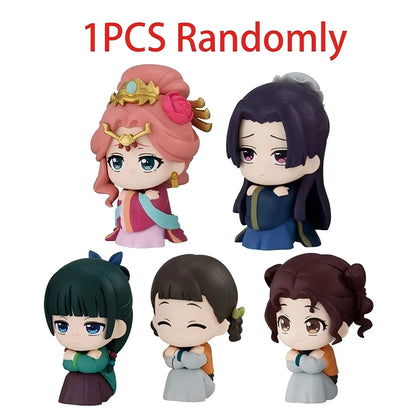 1/5PCS 9cm Kusuriya no Hitorigoto Anime Figure Q Version Maomao Action Figure Kawaii Jinshi Figurine PVC Collection Model Toys