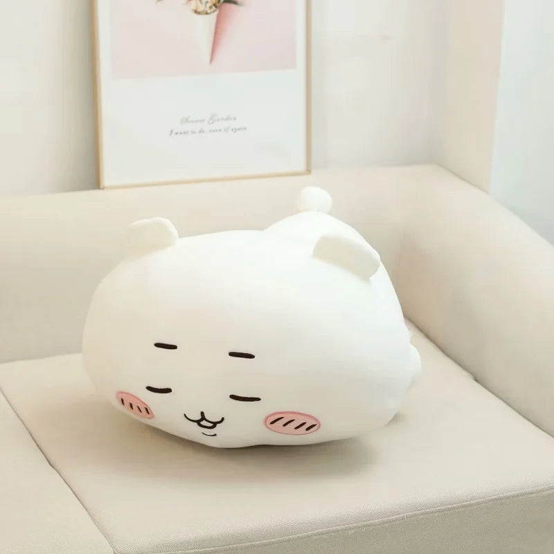 Very Soft Chiikawa Back Cushion Stuffed Anime Sofa Bed Home Decor Hachiware Usagi Cartoon Throw Pillow Gifts Girl Home Decor