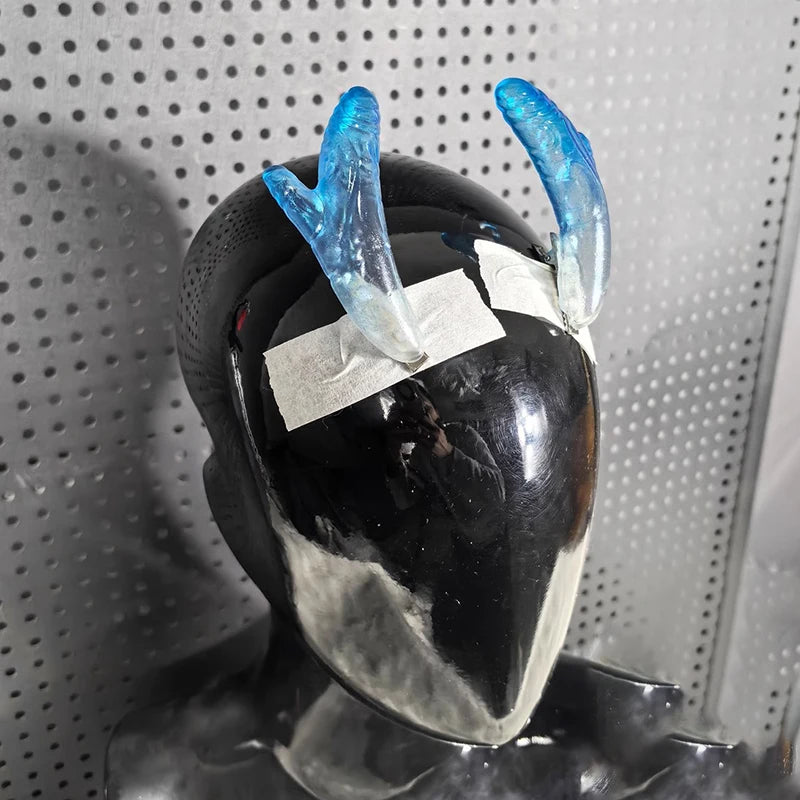 Anime Movies Nezha Aobing Cosplay Loong Horns Headwear Props Ao Bing Ne Zha 2 Halloween Party for Women Men Accessory Carnival