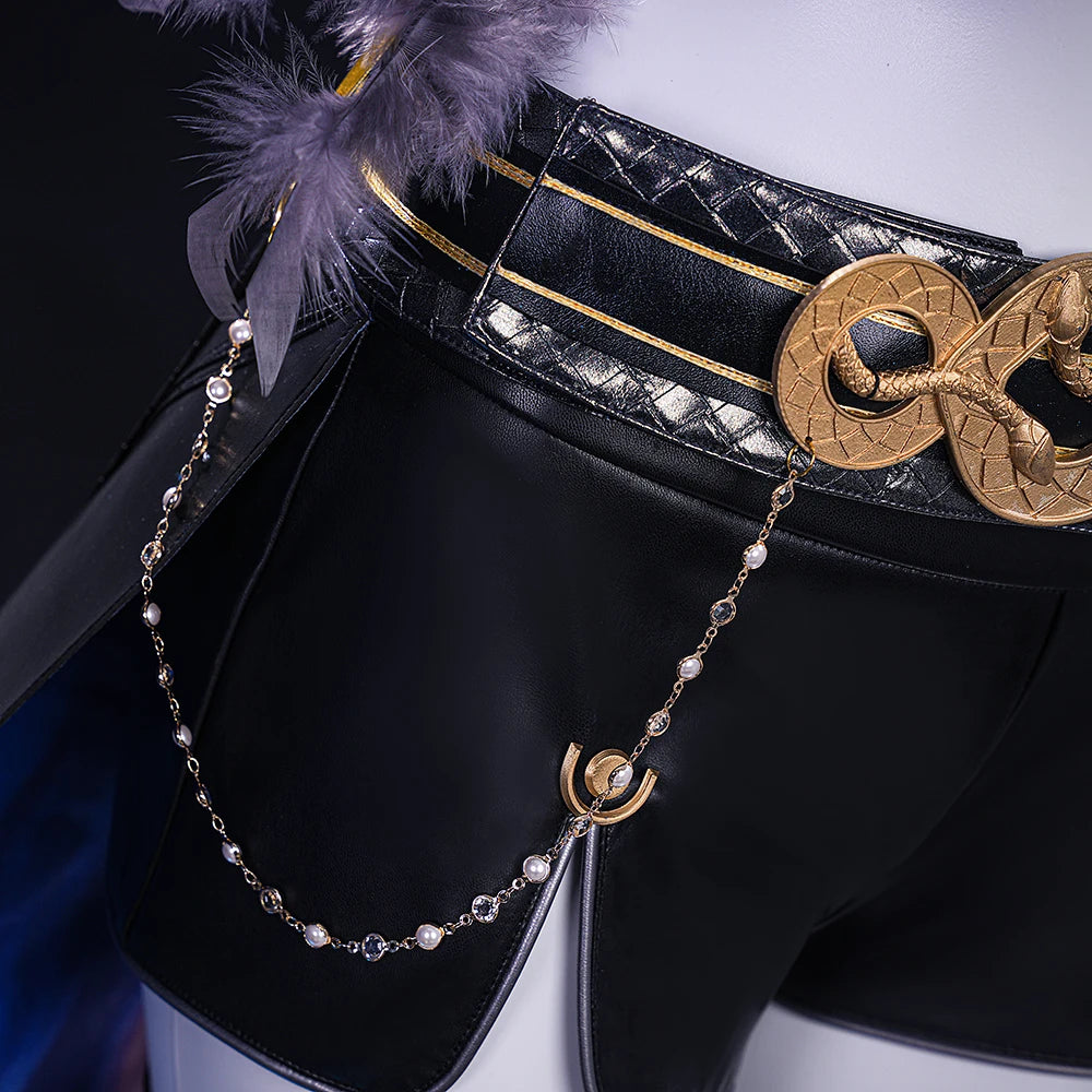 Wuthering Waves Galbrena Cosplay Costume Wig Uniform Outfit Jacket Carnival Halloween Party for Women Girls Role Play Cos Props