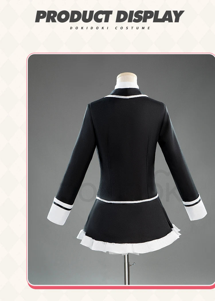 Yui Komori Cosplay Costume Anime Diabolik Lovers Cosplay 【XS-3XL】DokiDoki-N Women Black Cute Uniform Costume Komori Yui Cosplay