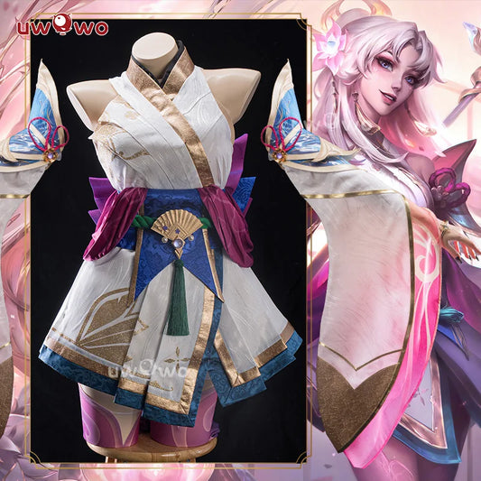 LAST BATCH UWOWO Lux Cosplay Game Prestige Spirit Blossom Lux Cosplay Costume Halloween Costume