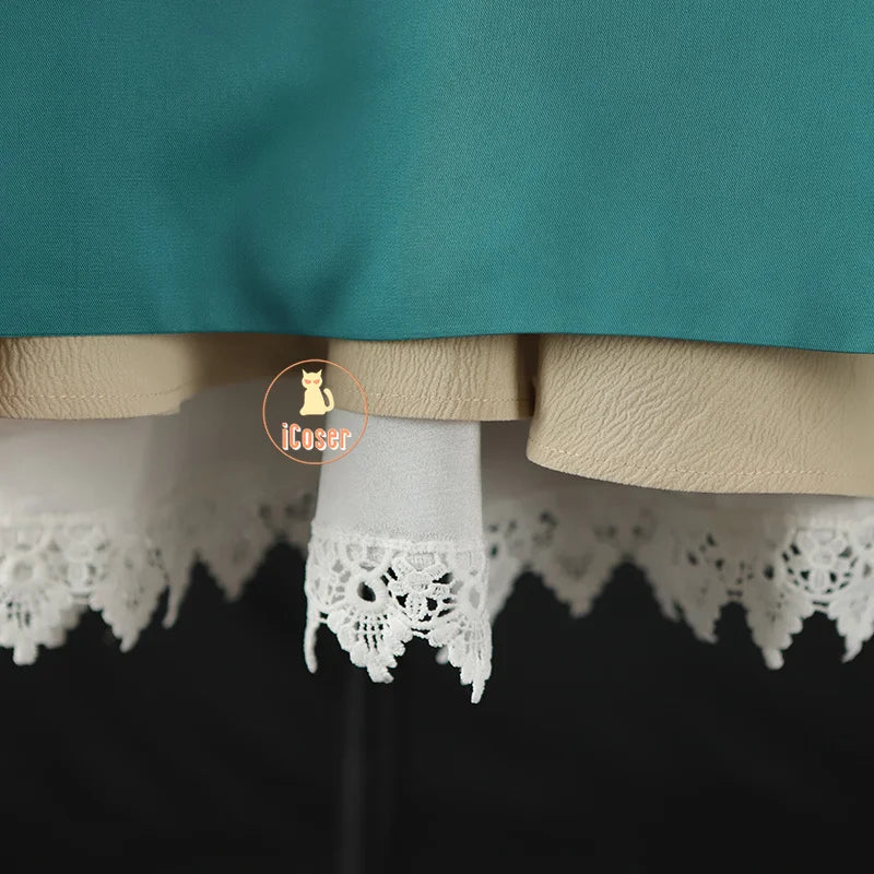 Anime Witch Hat Atelier	Coco Richeh Cosplay Costume Hat Tetia Qifrey's Atelier Apprentice Robes Halloween Party for Women Girls