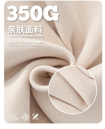 ZODF Trendy Winter 350gsm Solid Fleece Hooded Hoodies For Man Unisex Boxyfit Solid Warm Pullovers Brand Clothing HY0038