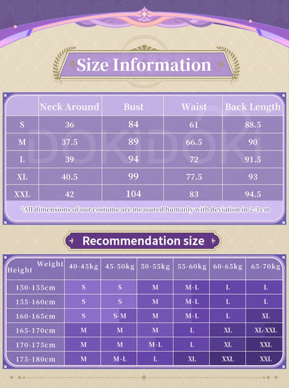 Cyrene Cosplay Costume Game Honkai: Star Rail【S-2XL】DokiDoki-SR HSR Cyrene Women Dress Veil SP Version Cosplay Plus Size
