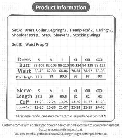 UWOWO Formidable Cosplay Game Azurr Lanee Formidable Default Cosplay Costume Halloween Costume