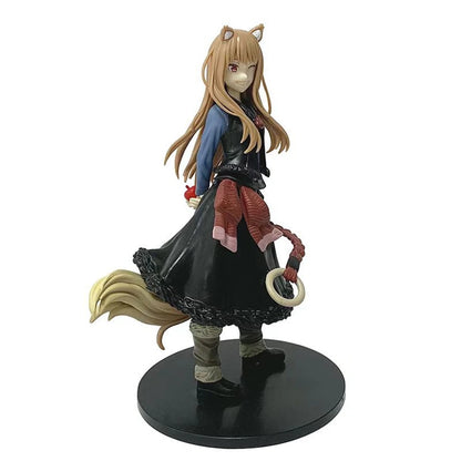 17cm Spice and Wolf: MERCHANT MEETS THE WISE WOLF Anime Figure Wolf Holo Action Figure PVC Adult Collection Model Doll Toys