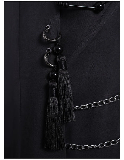 KPop Demon Hunters Saja Boys Cosplay Costume Jinu Saja Cosplay Black Robe Baby Abby Mystery Romance Outfit Halloween Women Men