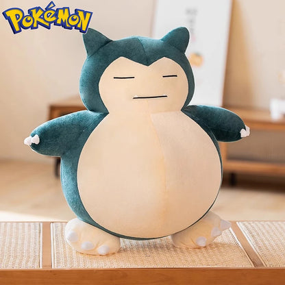 30/50CM Big Size Pokemon Snorlax Plushies Cartoon Anime Plush Soft Doll Pillow Kawaii Stuffed Plushie Ornament Children's Gifts