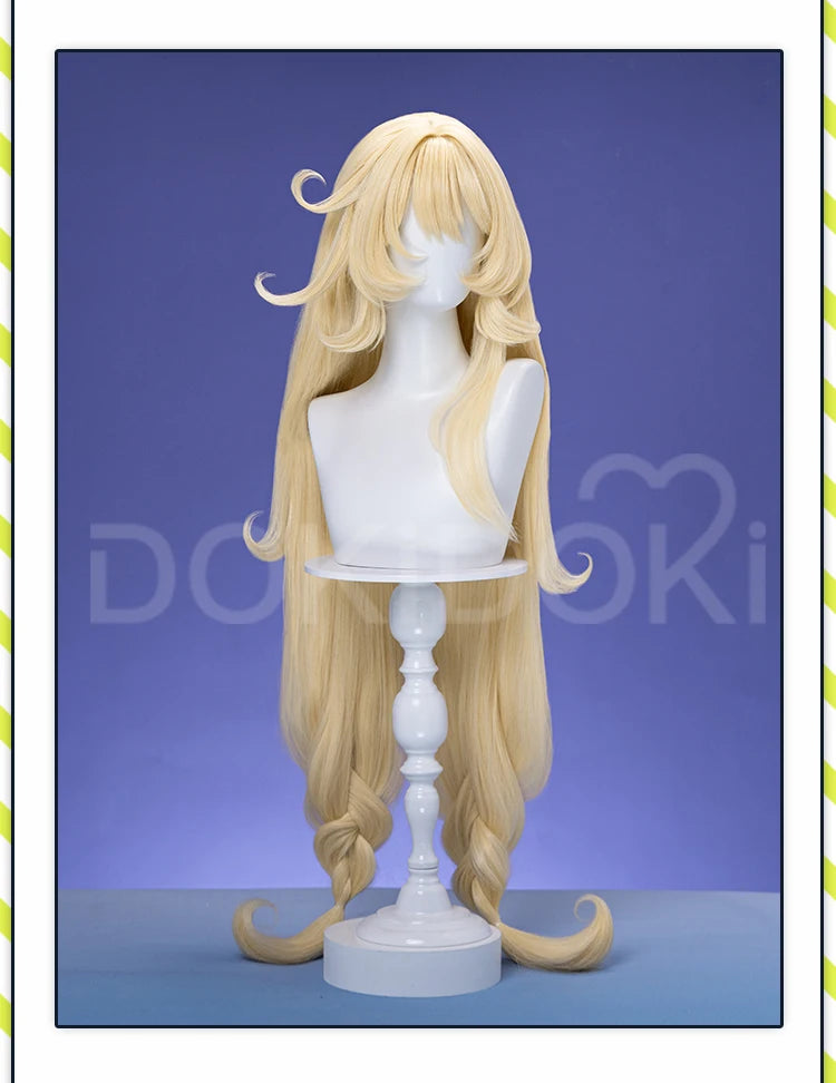 IN STOCK Alice Nicole Reeyn Wig Genshin Impact DokiDoki The Hexenzirkel N Nicole Reeyn A Alice Cosplay Free Cap