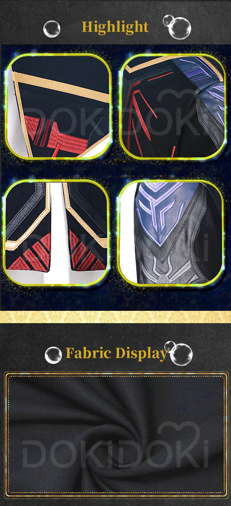 Caleb MC Cosplay Costume Game Love and Deepspace【XS-2XL】DokiDoki-R Men Women Pilot Uniform Xia Yizhou Hat Plus Size