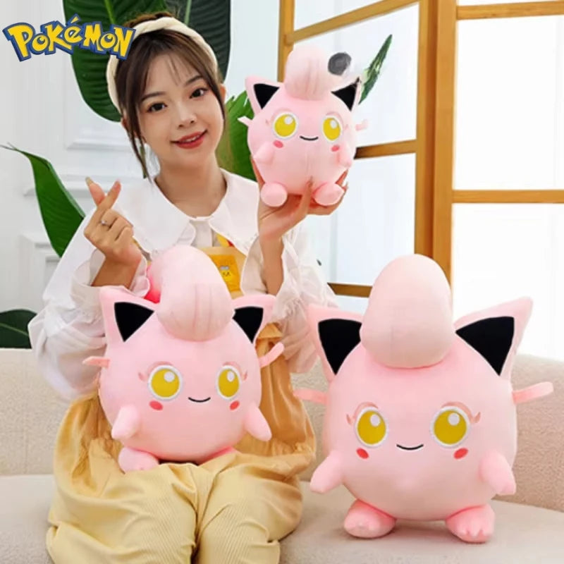 28/38/50CM Big Size Pokémon Scream Tail Plushies Cartoon Anime Stuffed Kawaii Ornament Comfortable Soft Doll Children's Toy Gift