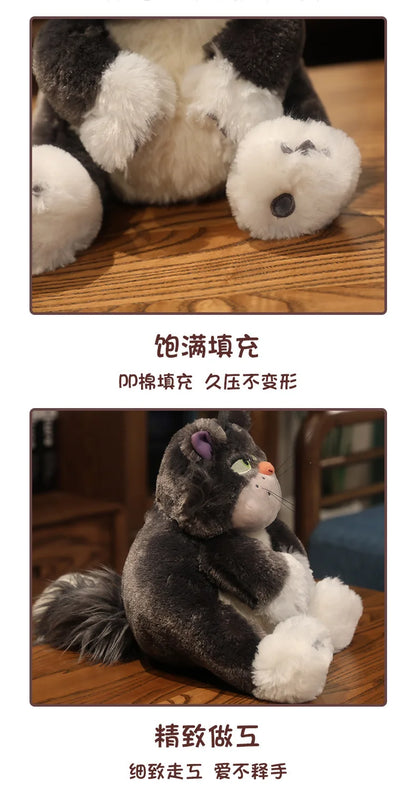 18-42cm Genuine Disney Kawaii Lucifer Plush Toy Cute stuffed animal plush toy Japan Figaro Cinderella's Cat kids birthday Gifts