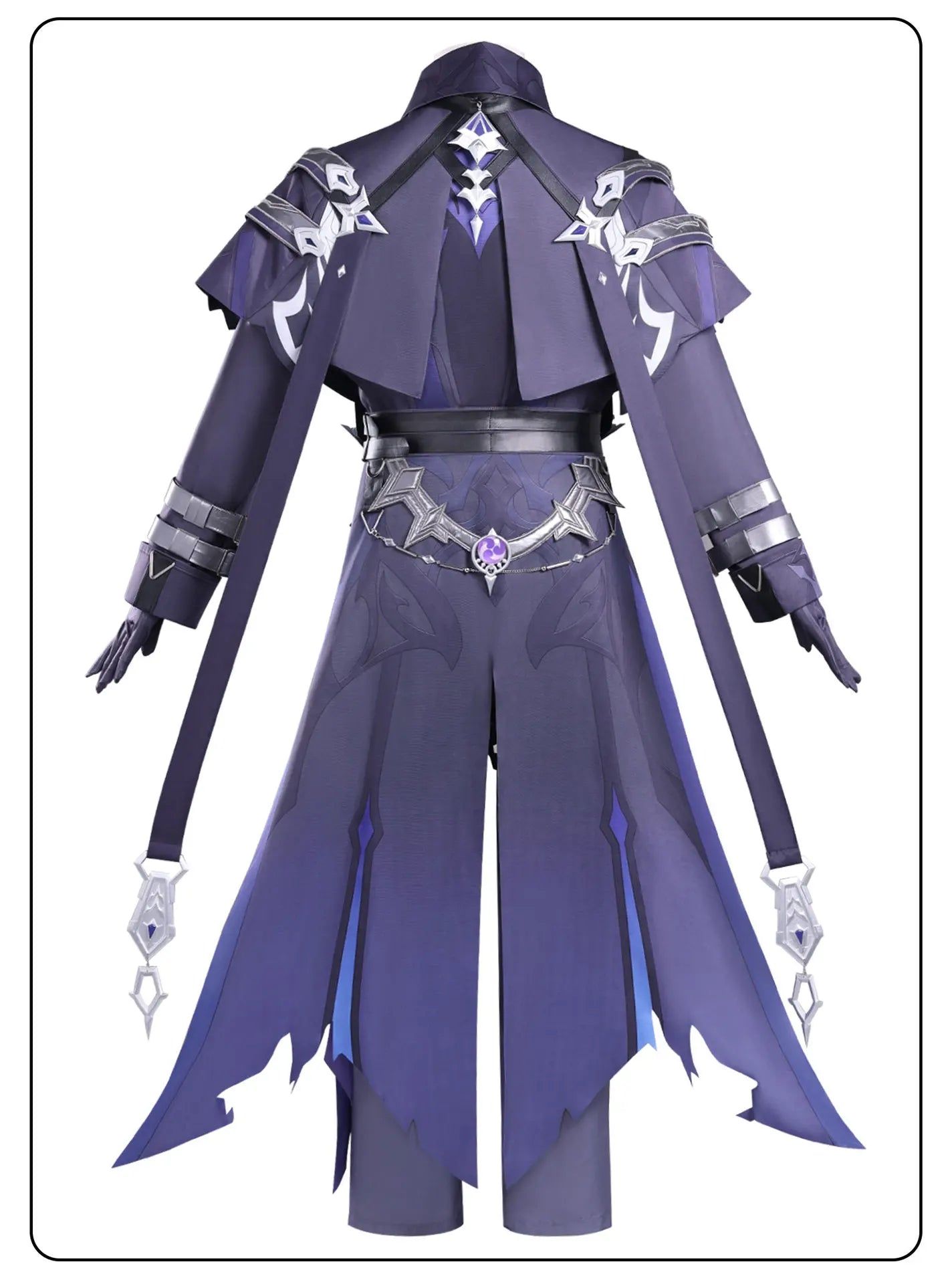 Genshin Impact Kyryll Chudomirovich Flins Cosplay Costume Wig Uniform Halloween Party for Women Men Carnival Role Play Outfit