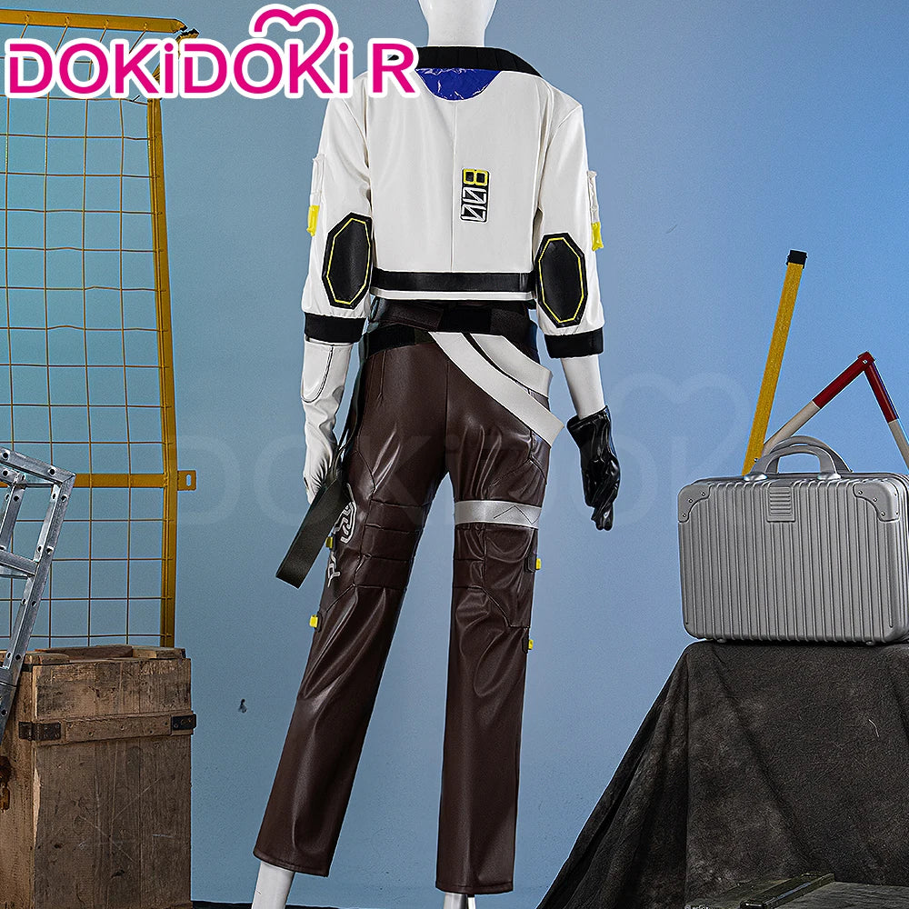 Deadlock Cosplay Costume Game Cosplay【S-2XL】DokiDoki-R Deadlock Men Suit Costume Halloween Cosplay Plus Size
