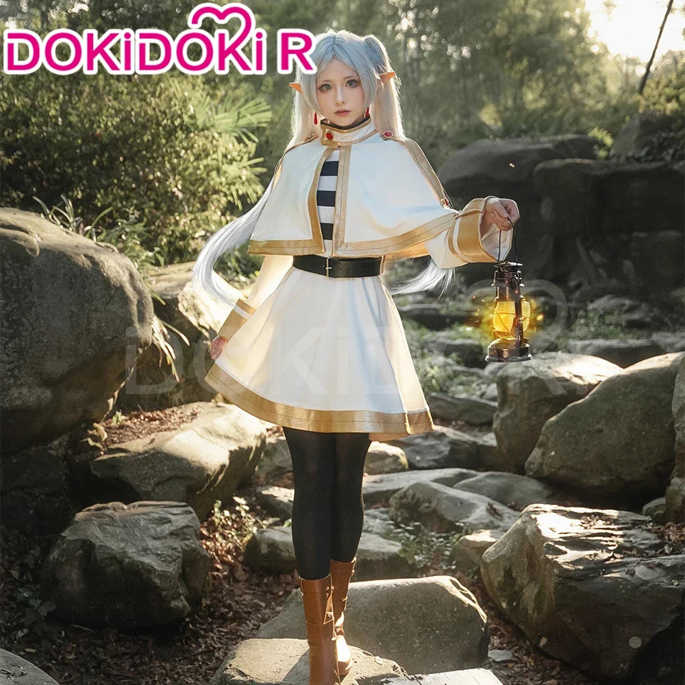 Frieren Himmel Fern Cosplay Costume Anime Frieren: Beyond Journey's End【XS-2XL】DokiDoki-R Women Winter Costume Plus Size