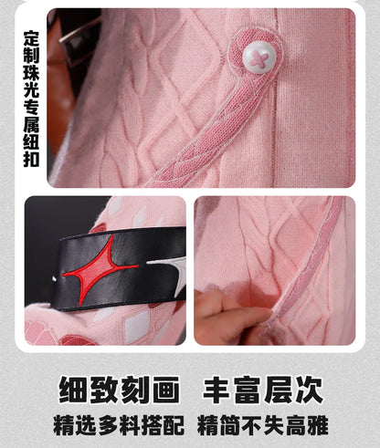 Zenless Zone Zero Ukinami Yuzuha Cosplay Costume Wig Skirt Sweater Uniform Backpack Headwear Spook Shack Halloween Party Women