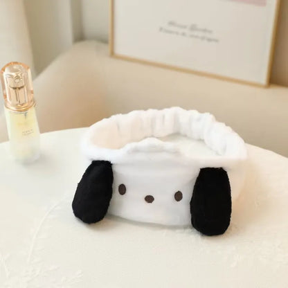 Gudetama Bad Badtz Maru Pochacco Kuromi Plush Eye Mask Kawaii Plush Eye Mask Plush Hair Hoop Gifts For Girls