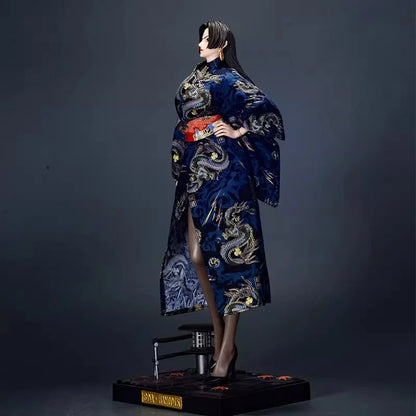 One Piece Anime Figure Uta Kimono Empress Boa Hancock High Quality Model Boutique Large Decorative Desktop Scene Collection Toys