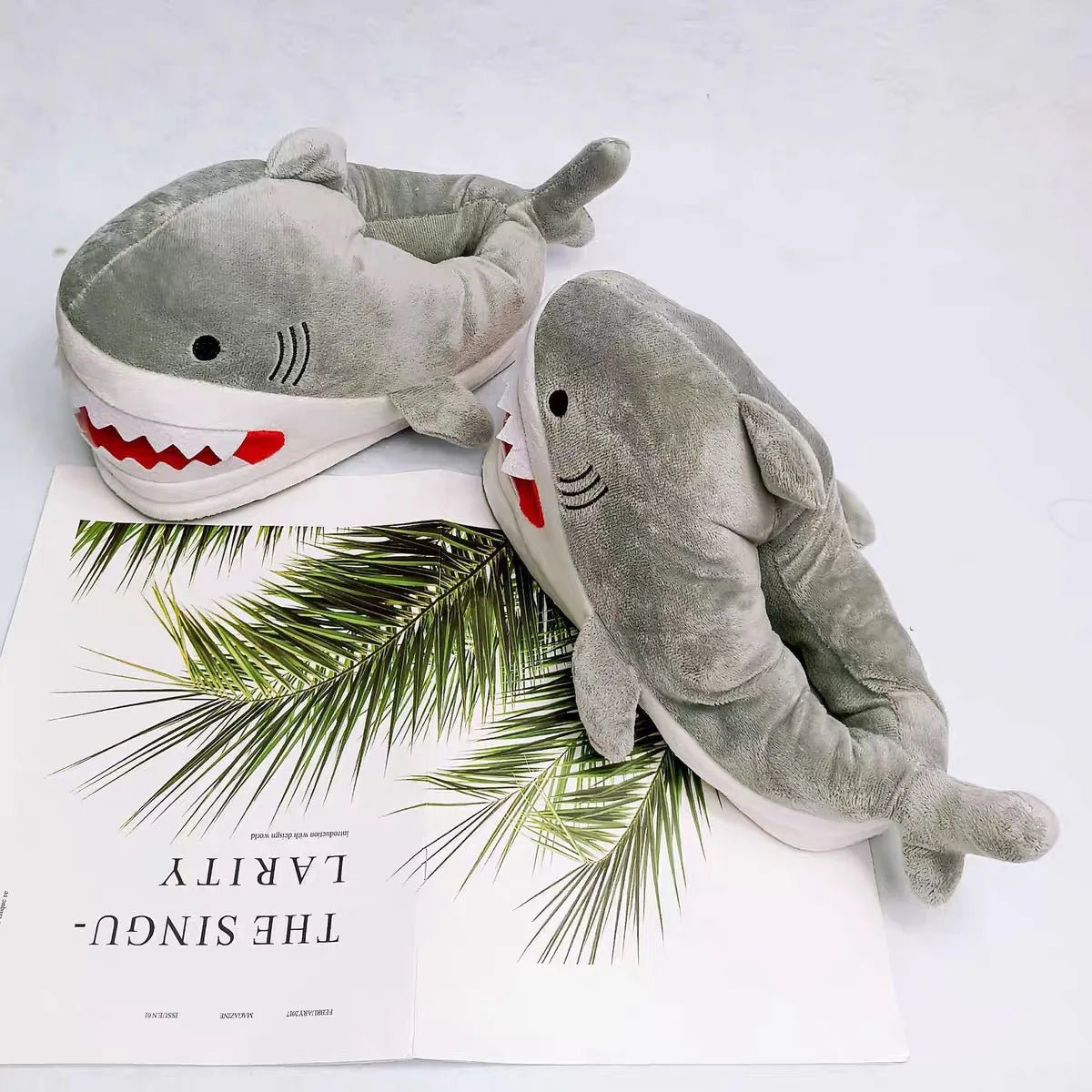 New Disney Toy Story Autumn/Winter Jaws Cartoon Couple Parent Child Cotton Shoes Thickened Warm Anti Slip Cotton Trailer