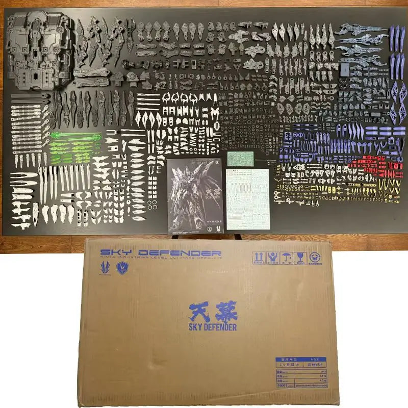 EINTA INDUSTRIES SKY DEFENDER Level-Ultimate NPCM-017 1/72 Assembling PVC Mecha Model Toy Oversize